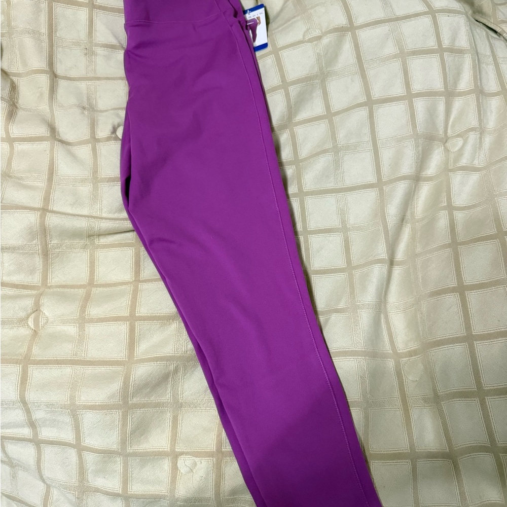 Danskin Magenta High-Rise Active Leggings